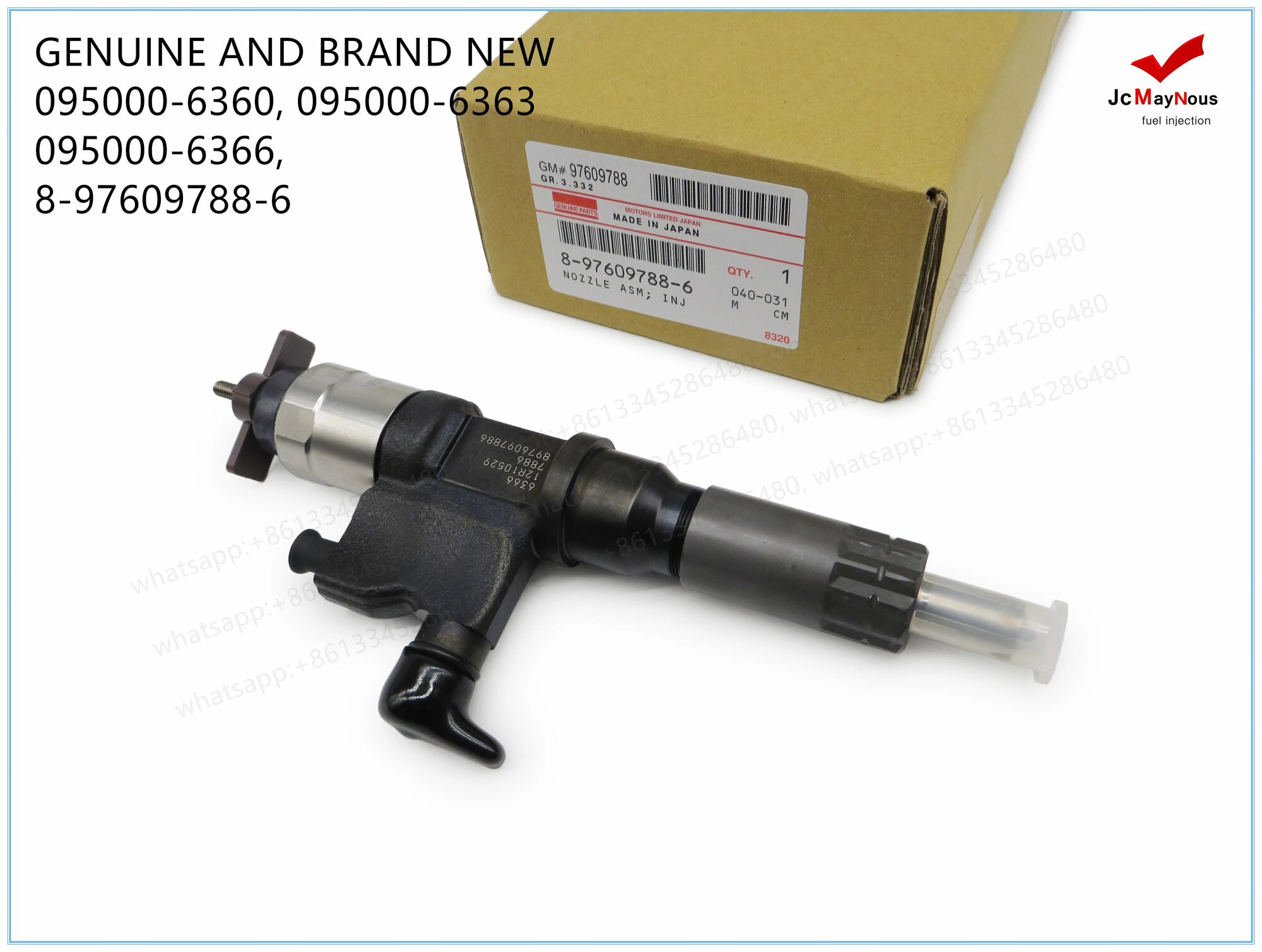 Топливная форсунка Common Rail 095000-6360 095000-8930 8-97609788-6 для Isuzu 4HK1 6HK1