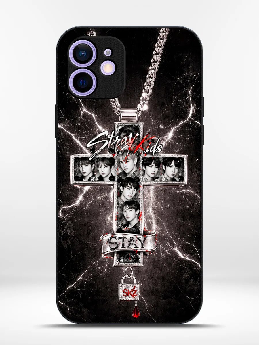 Чехол на iPhone 12 mini Stray Kids