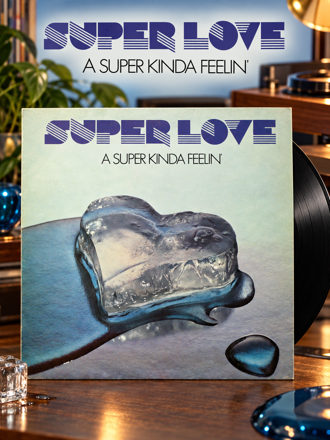 LP Super love - A super kinda feelin. Виниловая пластинка 12 дюймов. Balkanton Болгария
