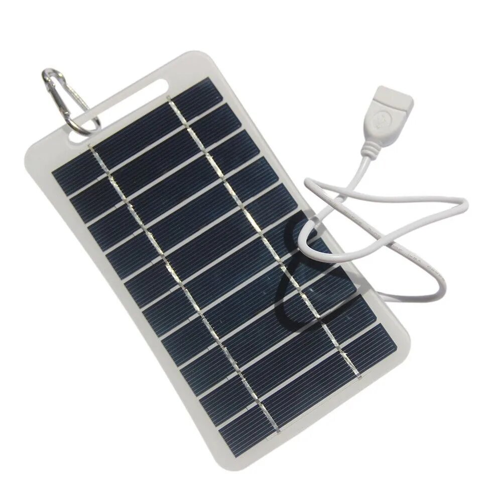 Солнечная Зарядная Панель 2W 5V USB Зарядное Устройство Для Небольшой Электростанции Водонепроницаемый