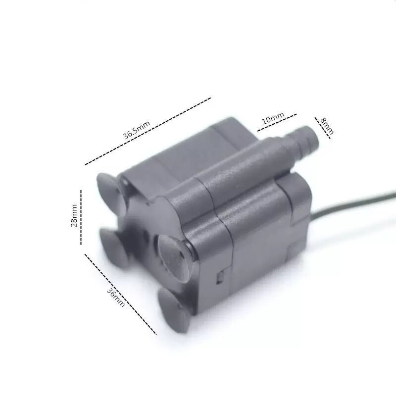 USB черный насос с нижним всасыванием, 5 Вт для аквариумов и террариумов