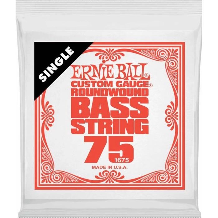 Ernie Ball 1675 Струна для бас-гитары .075