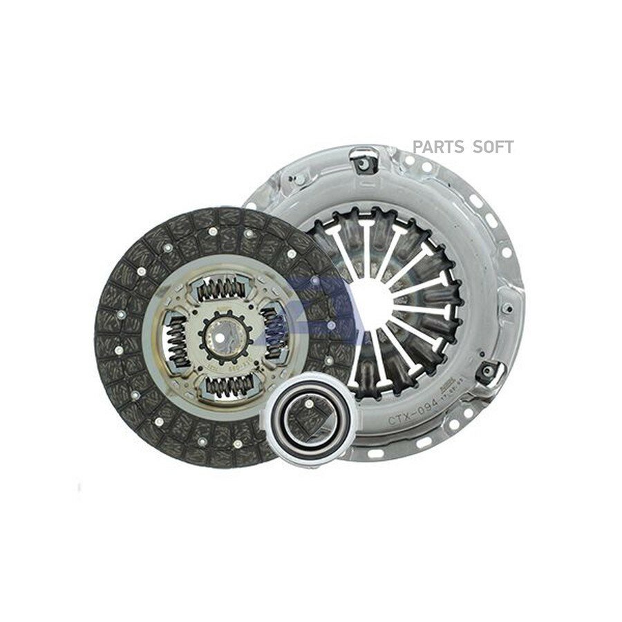Комплект сцепления от официального дистрибьютора, AISIN, артикул KT353