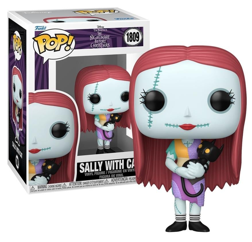 Фигурки Funko Pop Disney - Коллекционная фигурка Sally with Cat/Салли с котом - Фанко 1809