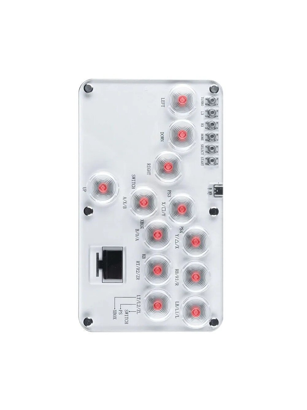 Безрычажный контроллер Fight Stick для ПК, PS4, PS3, Switch, аркадные стики