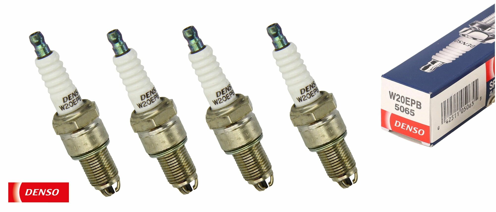 DENSO ( Оригинальный товар ) W20EPB Свеча зажигания W20EPB, комплект 4 шт.