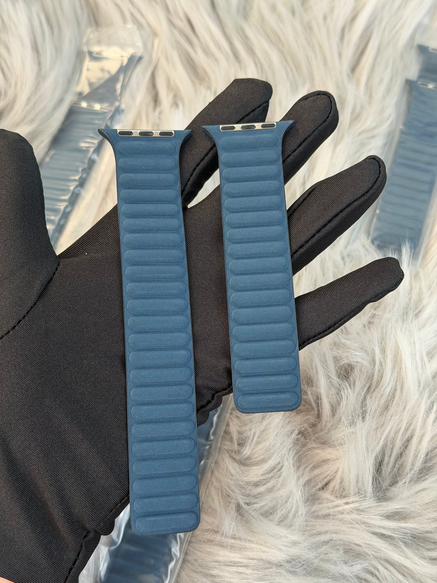 Ремешок Apple Watch Pacific Blue Magnetic Link MTJ93FE/A M/L для 44/45/46/49mm Без коробки (Original)