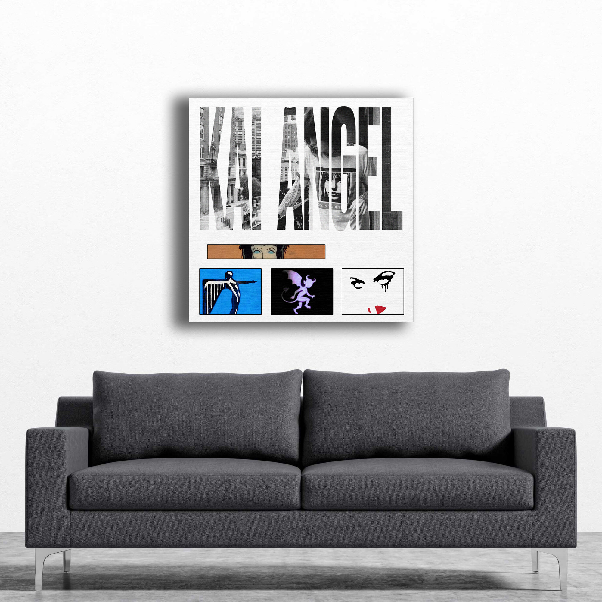 Картина на холсте Kai Angel Кай Ангел / 50*50
