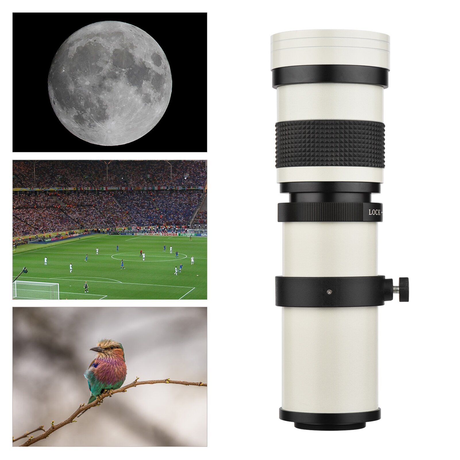 Супер телефото объектив с ручной фокусировкой, 420-800 мм, F/8.3-16, T-Mount, для камер Fujifilm X-Mount