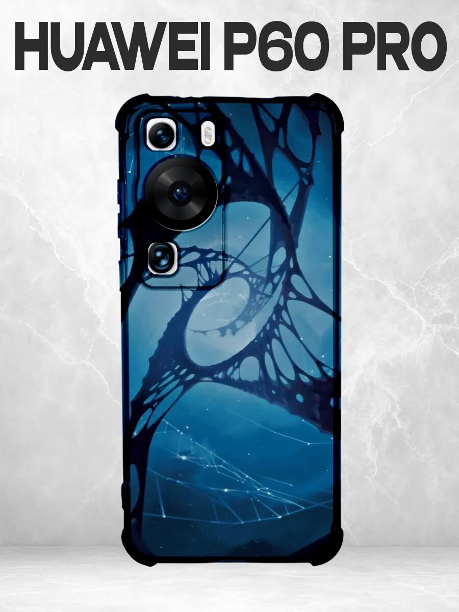 Чехол на Huawei P60 Pro с принтом аркейн