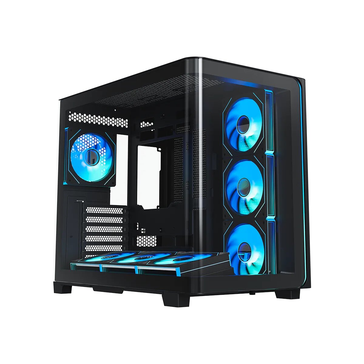Xastra QR600 7ARGB C10-UC Black / QR600-7FM12A-C10-UC-L