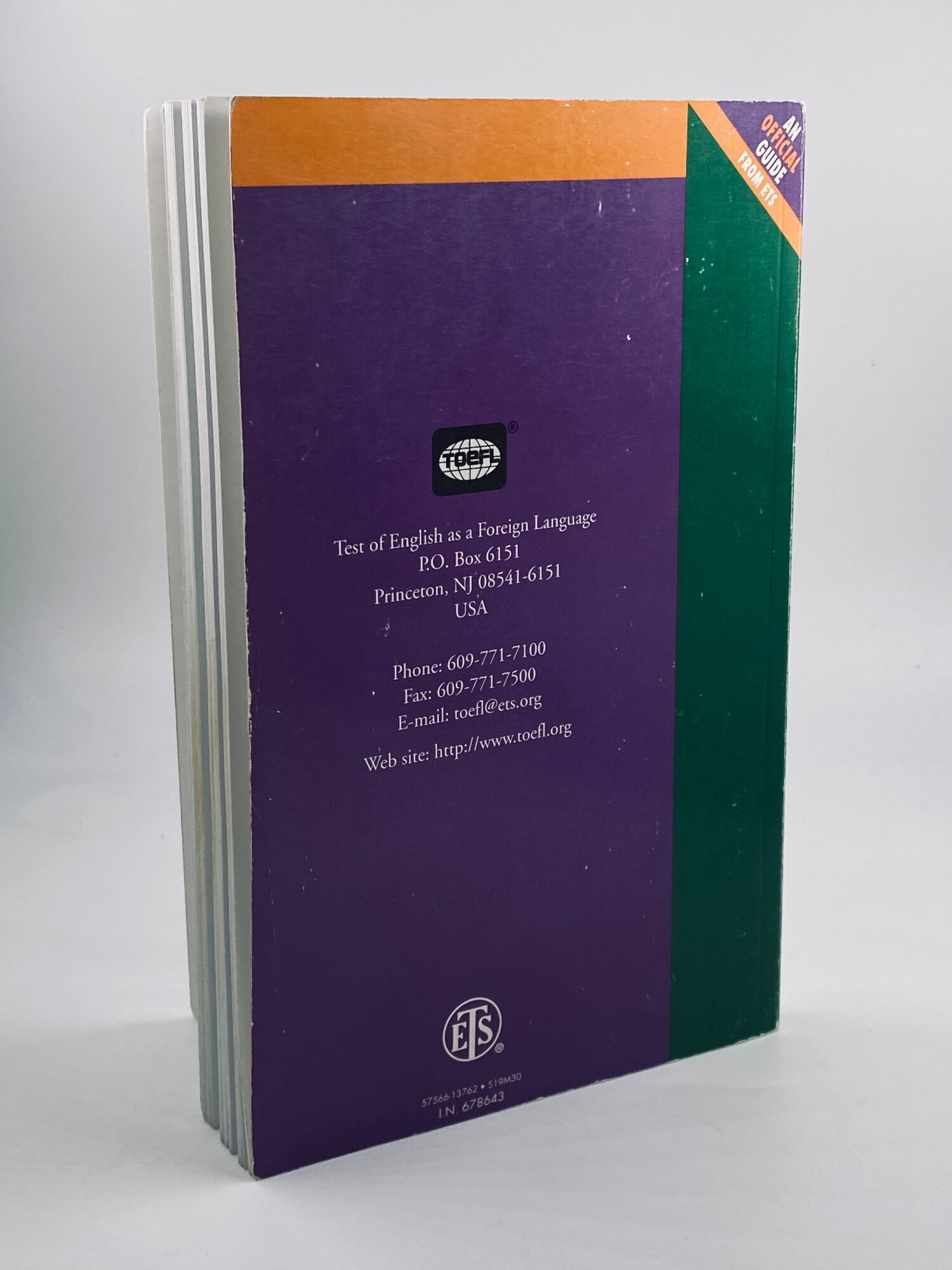 TOEFL Practice Tests — Volume 2 Practice Tests Workbook — фото 1
