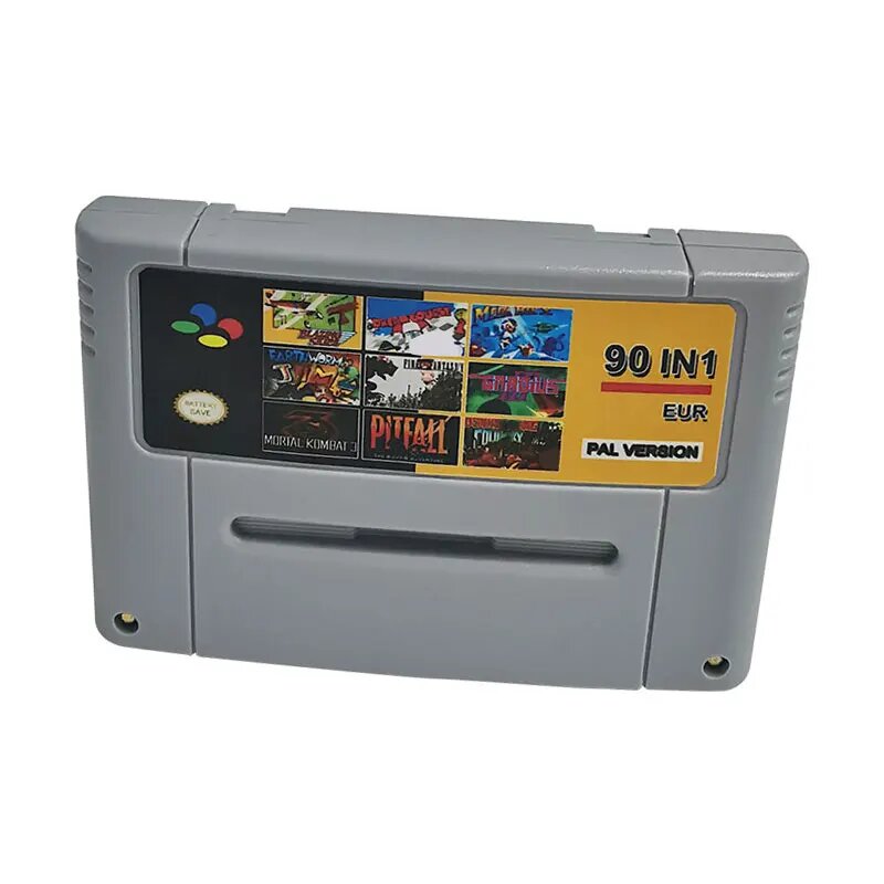 90 Игровой картридж IN1 Classic Card для SNES Super Famicom 16-битная версия ЕС/Японии