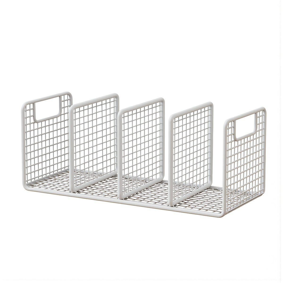 Органайзер для сумок металлический сетчатый из прочного материала для установки на полку шкафа устойчивый к износу при длительном ежедневном использовании дома