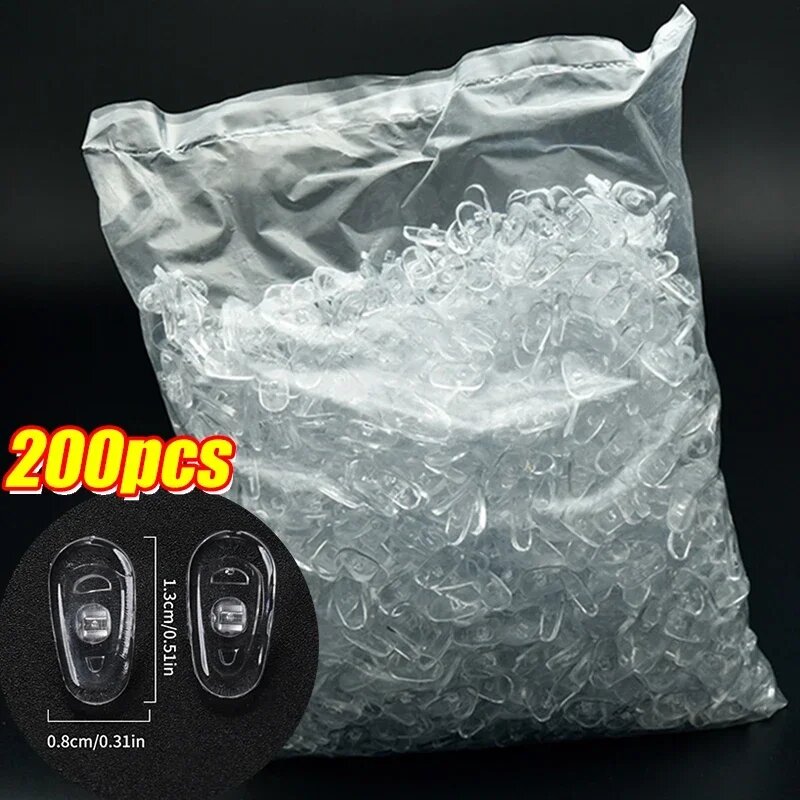Силиконовые носоупоры для очков 200pcs 13mm 8mm