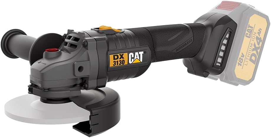 Угловая Шлифмашина CAT Professional Caterpillar DX3130B, без акк и з/у, M14, 18 В, 125 мм, 8500 об/мин