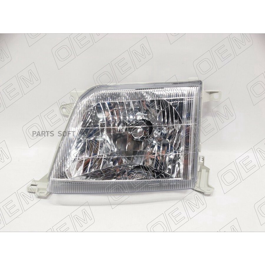 Фара левая Toyota Land Cruiser Prado 90 2000-2002 от официального дистрибьютора, OEM, артикул OEM0437FL