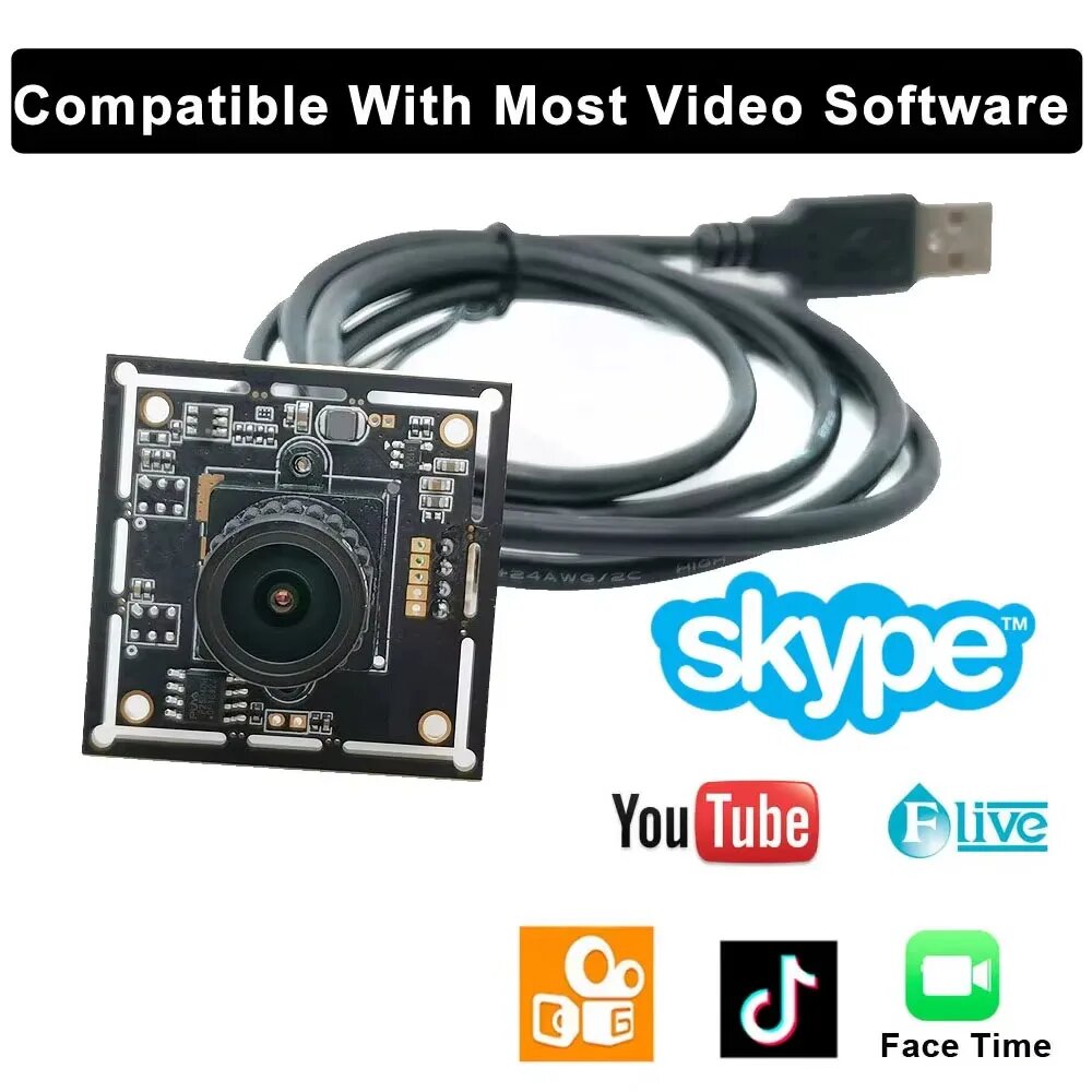 Sufco 8MP USB камера, сенсор 1M, фокус 2.8-12мм — фото 1