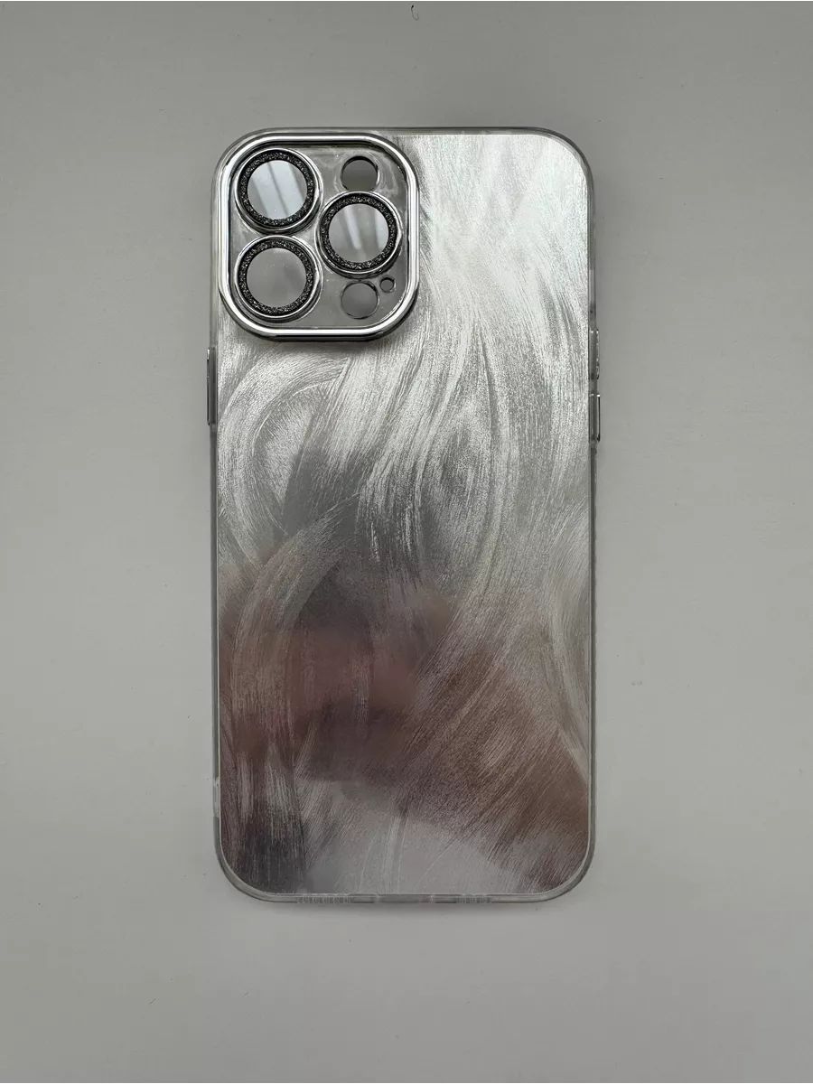 Чехол-Накладка для смартфона Apple iPhone 14 Pro Max, материал силикон, цвет перламутровый
