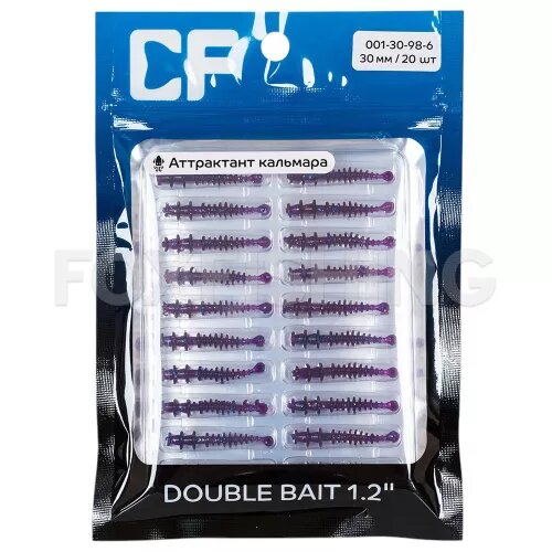 Силиконовая приманка CF Double Bait 1.2" 001-30-98-6