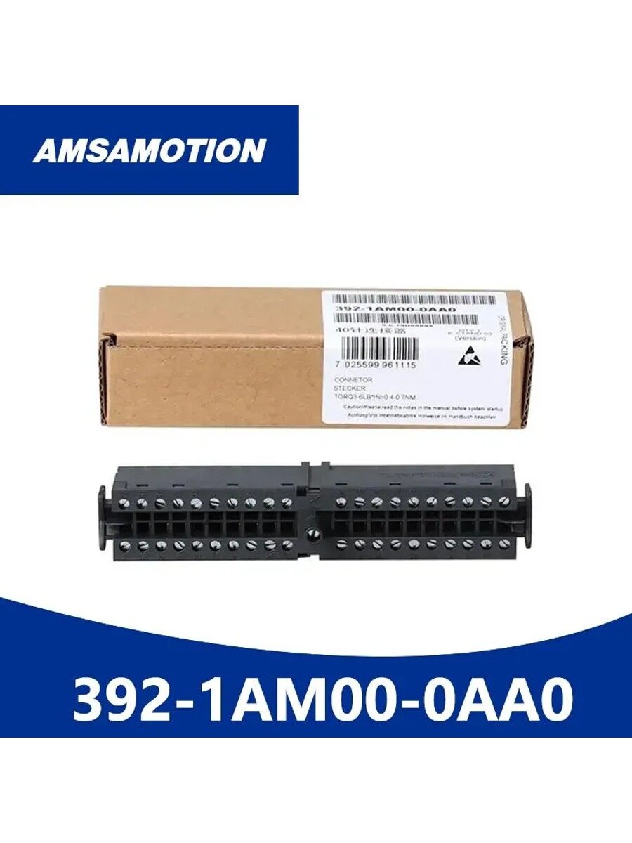 Клеммная колодка 40-контактная для ПЛК Siemens S7-300, 6ES7 392-1AM00-0AA0