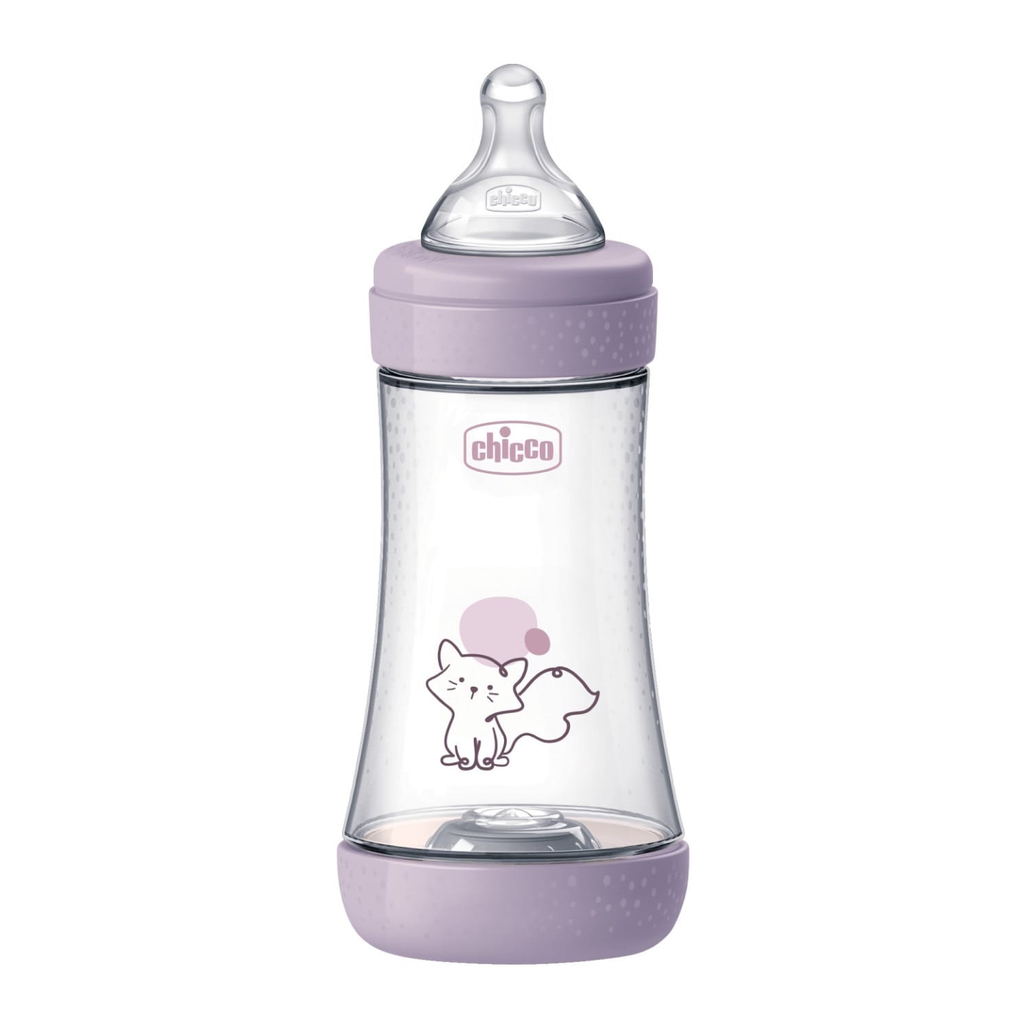 Бутылочка для кормления Chicco Perfect5, фиолетовый, 240 мл
