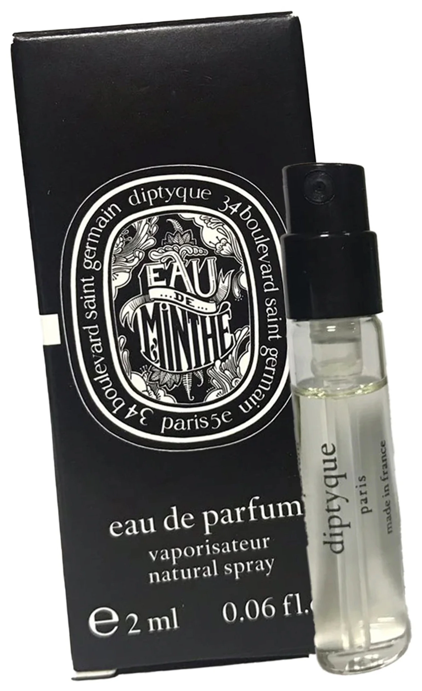 Диптик О Де Минте вода 2 мл сэмпл унисекс - Diptyque Eau De Minthe с ароматом мяты