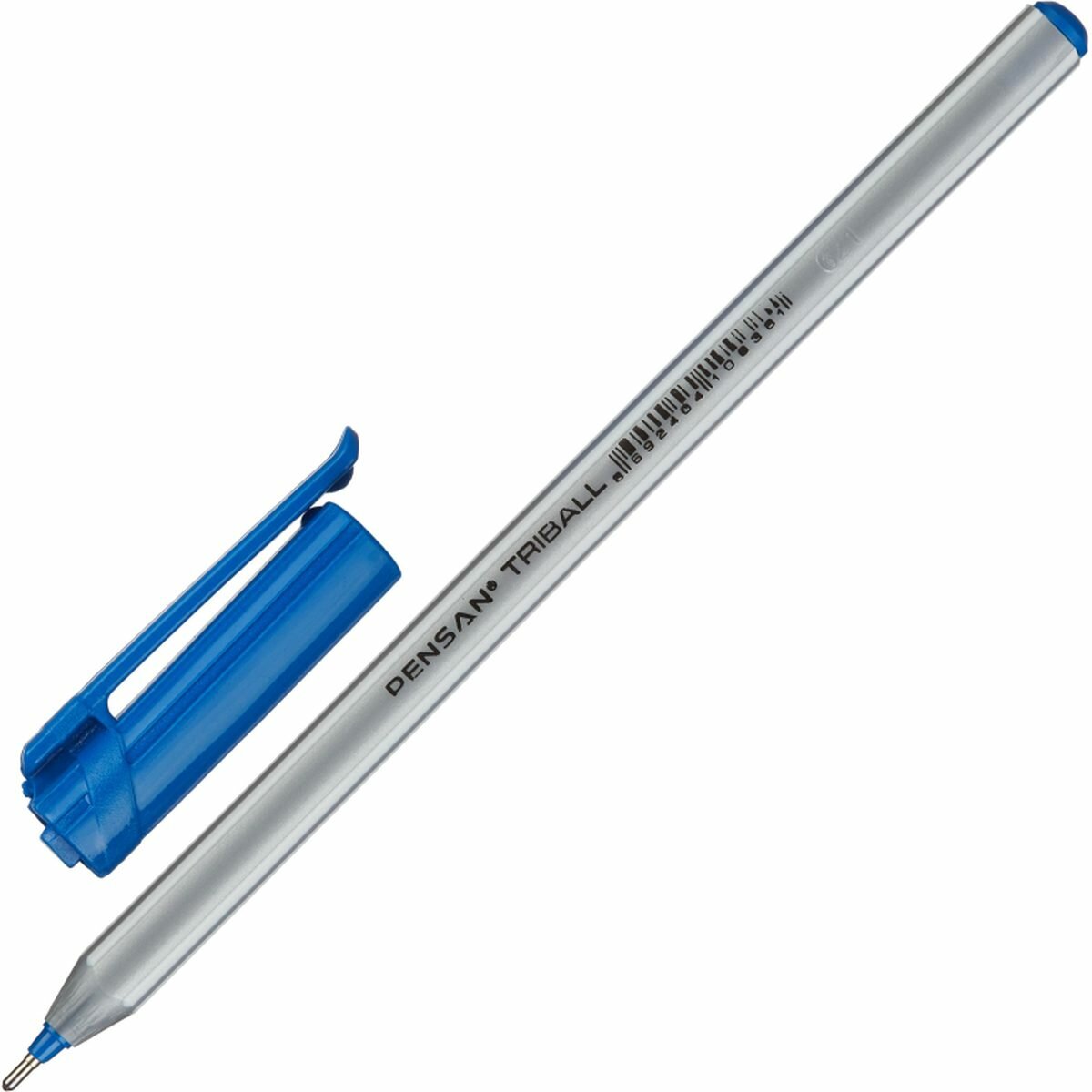 Ручка шариковая Pensan Triball (0.5мм, синяя, масляная основа) (1003), 1шт.