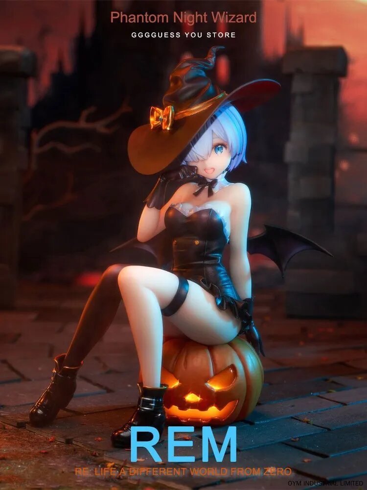 Сувенир Re: Zero Rem 1/7 Phantom Night Wizard Ver. 16cm