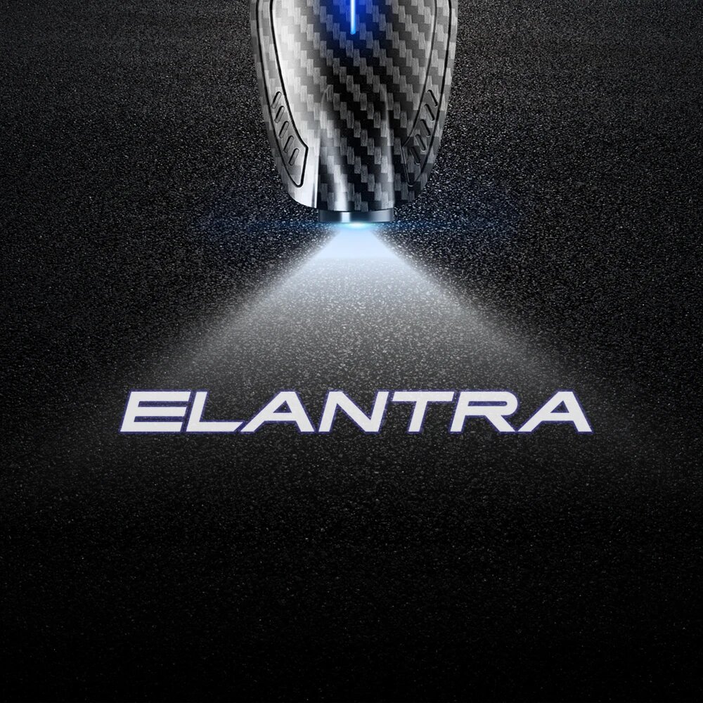 Светодиодный проектор логотипа Elantra, испускаемый цвет C