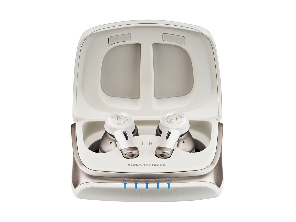 Беспроводные TWS наушники Audio-Technica ATH-TWX9MK2 white, белые