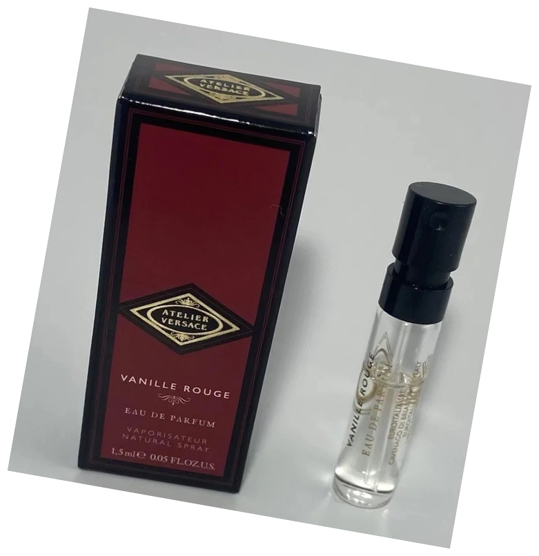 Сэмпл аромата Versace Vanille Rouge 1.5 / Парфюмерная вода Версаче Ваниль Руж миниатюра / Стойкий парфюм