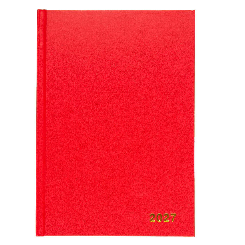 Ежедневник датированный 2027 B6 Basis красный
