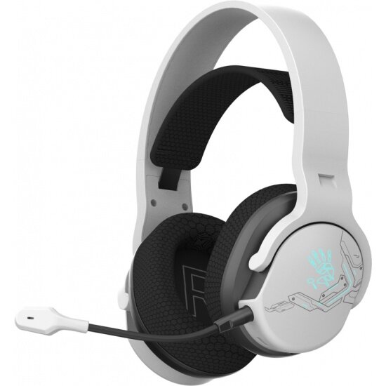Гарнитура A4TECH Bloody GR370 беспроводная белый (GR370_WH)