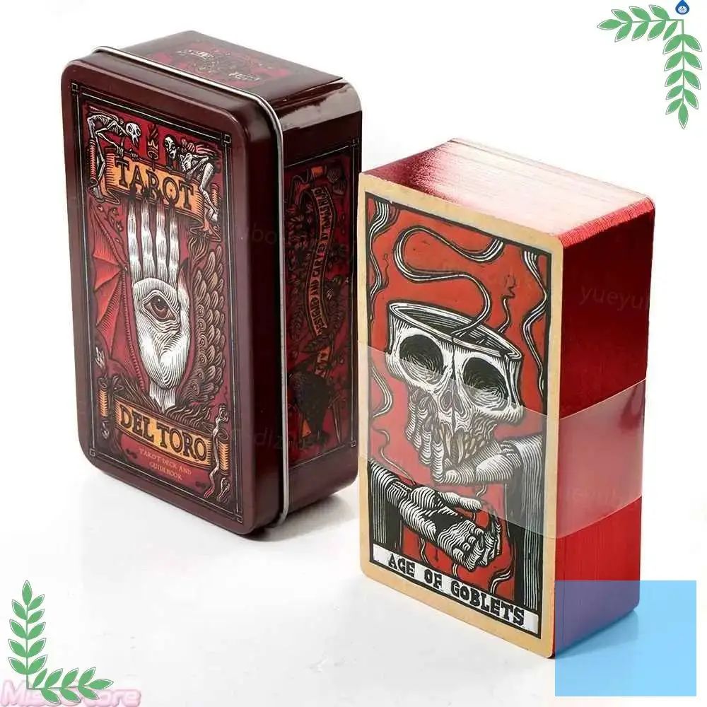 Карты Таро Ведьм в жестяной коробке / Witches Tarot 10.3*6см. XGQ
