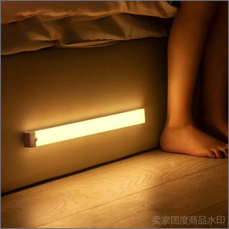 Теплый Светильник Ночной светильник Rechargeable Sensor Night light, Белый,30cm