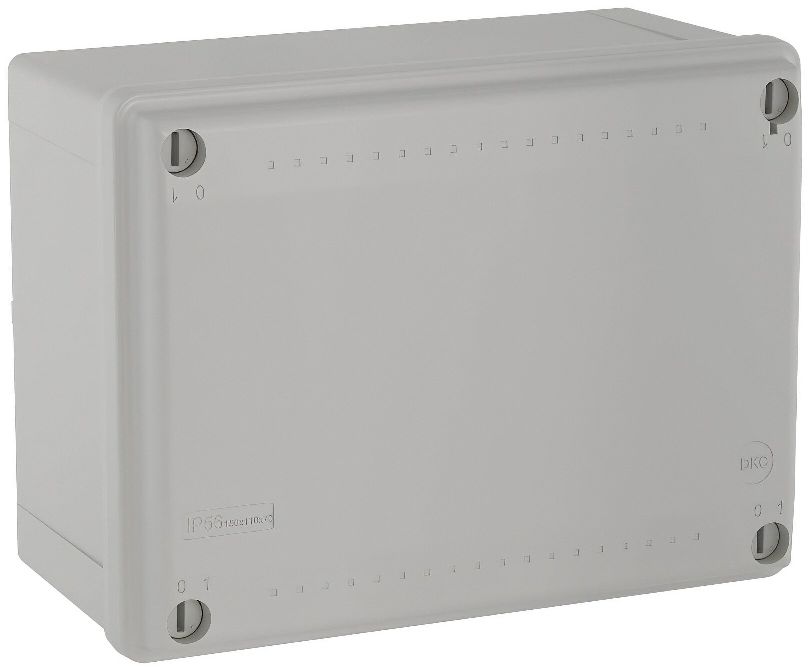 Коробка распределительная IP56 150х110х70мм гладкие стенки