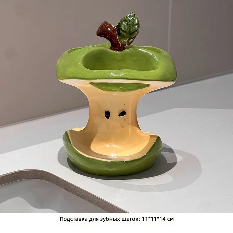 Стакан для зубных щеток "APPLE_TOOTHBRUSH_HOLDER_20231027"