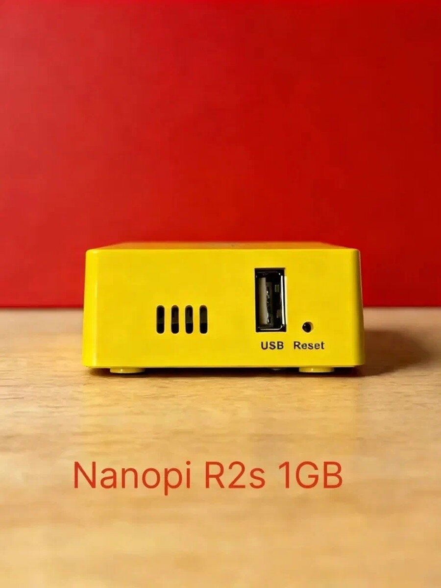 Friendly NanoPi R2S 1GB+ Карта памяти 8G -мягкий адаптер для Android Rockchip RK3328 Сеть ноутбуков