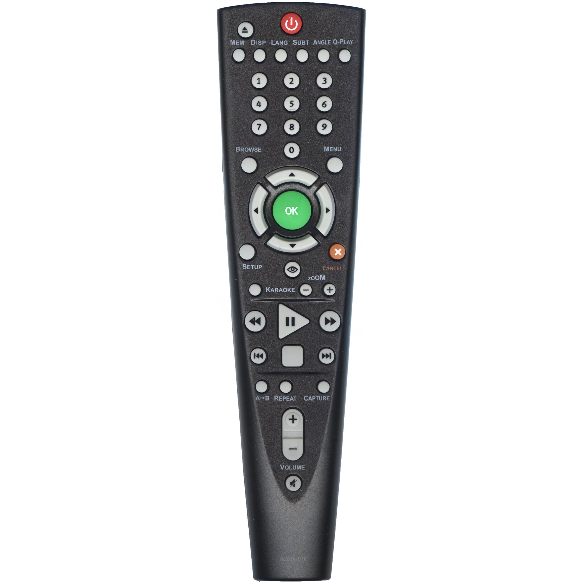 Пульт Huayu RC026-01R для dvd плеера BBK