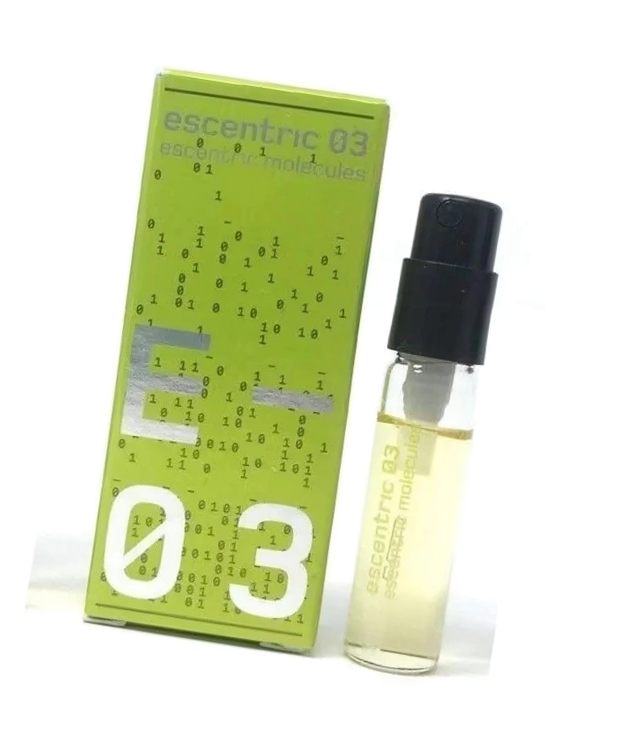 Проба аромата Escentric Molecules Escentric 03 2 / Туалетная вода Эксцентрик Молекула Эксцентрик 03 миниатюра