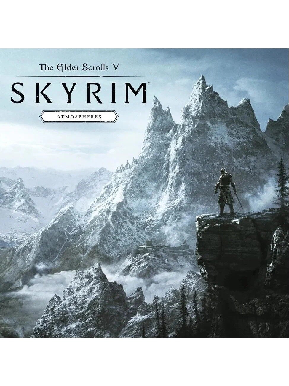 Виниловая пластинка The Elder Scrolls V Skyrim(Sky blue splashes) классический вариант серии