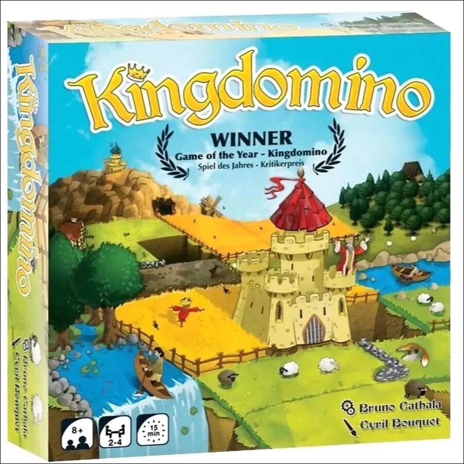 Настольная Карточная Игра Настольная Kingdomino Игра (Карточная) Новая Версия Игры