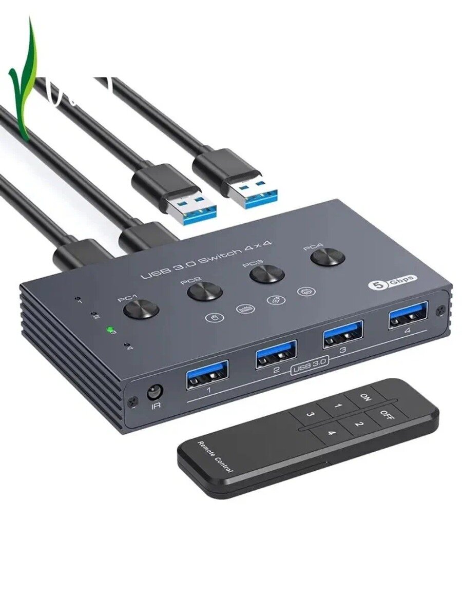 (A R I O) Адаптер USB3.0 Для Совместного Использования С KVM-Контроллером
