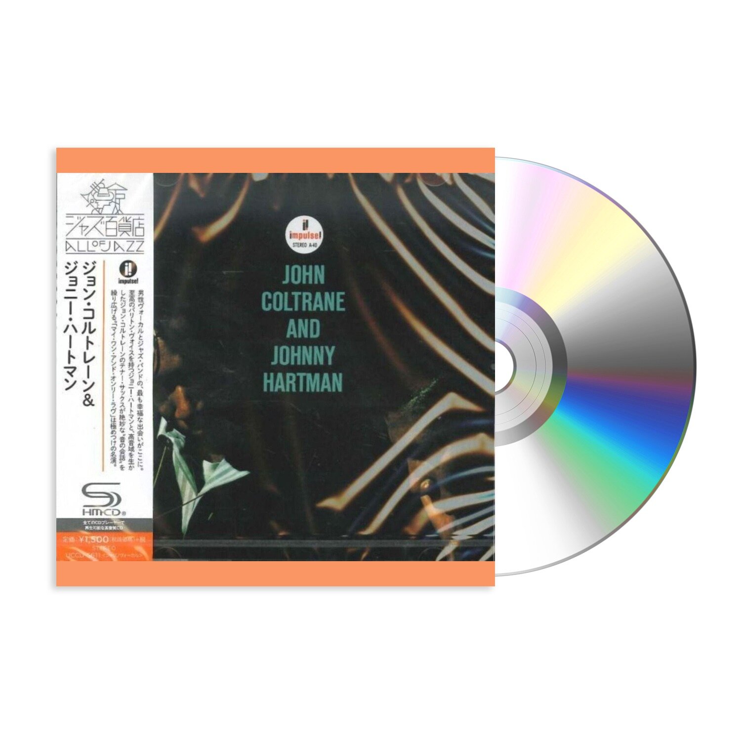 Музыка CD John Coltrane And Johnny Hartman CD, Album, Reissue, SHM-CD,