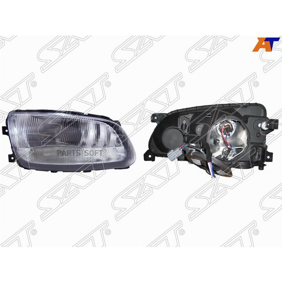 Фара Hino Dolphin Profia 01- / Ranger 01-17 (Справа) от официального дистрибьютора, SAT, артикул ST2191107R