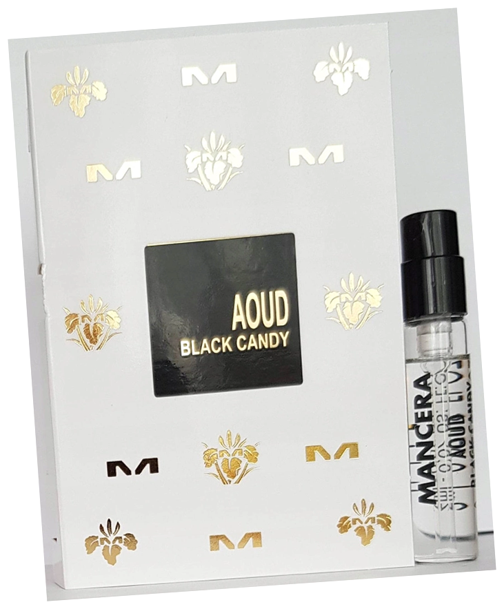 Mancera Aoud Black Candy 2 мл пробник унисекс / Мансера Ауд Блэк Кэнди Черная оригинал парфюмерная вода