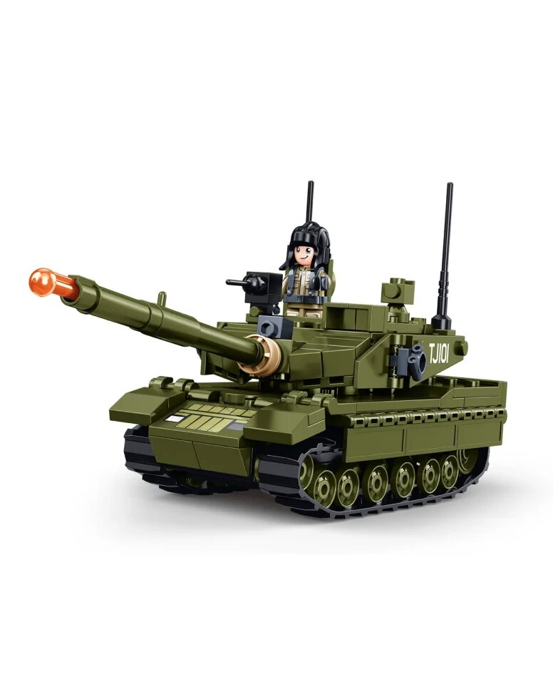 Конструктор SLUBAN M38-B1555 Танк 183 дет.