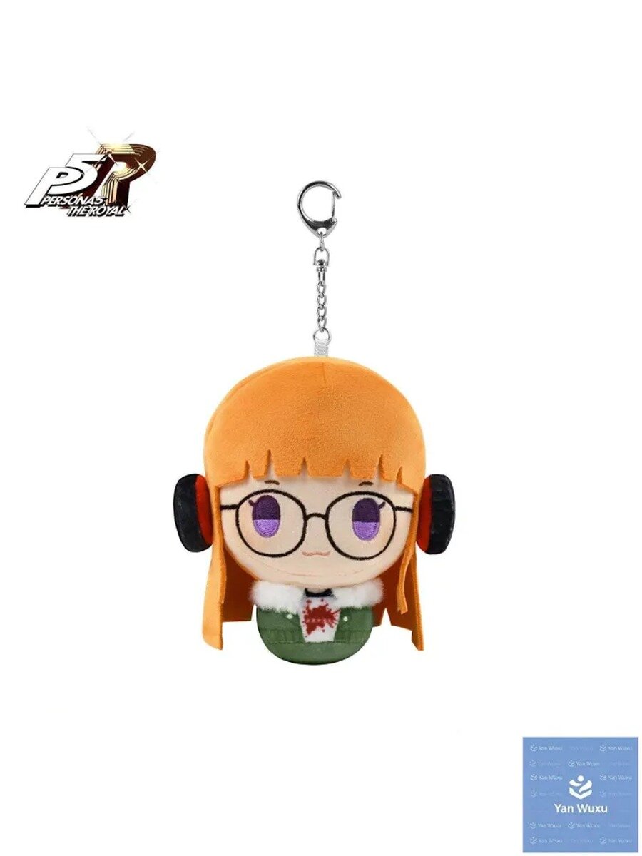 Игрушка мягкая аниме Персона 5 Футаба Сакура / Persona 5 Futaba Sakura плюшевая игрушка 12 cm
