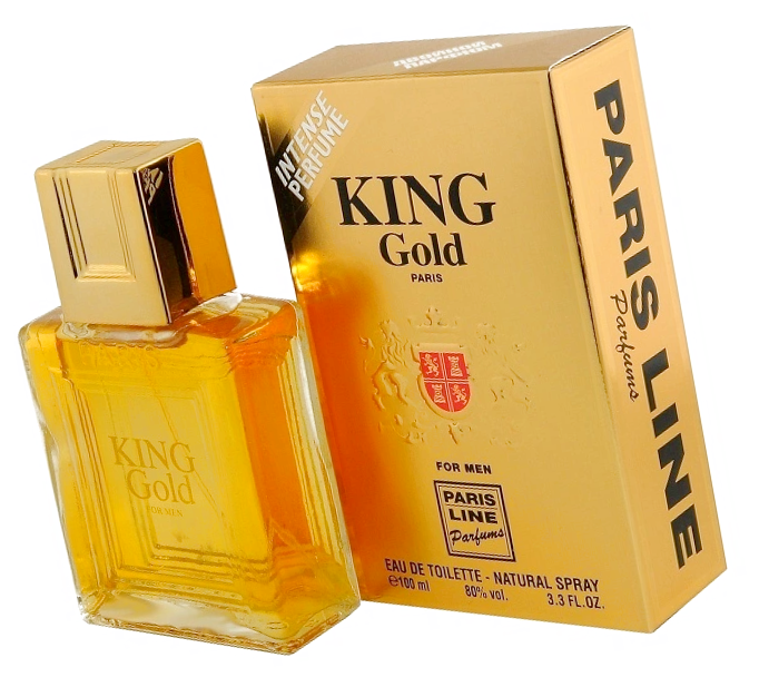 Пари Лайн Парфамс Кинг Голд парфюм мужской 100 мл - Paris Line King Gold
